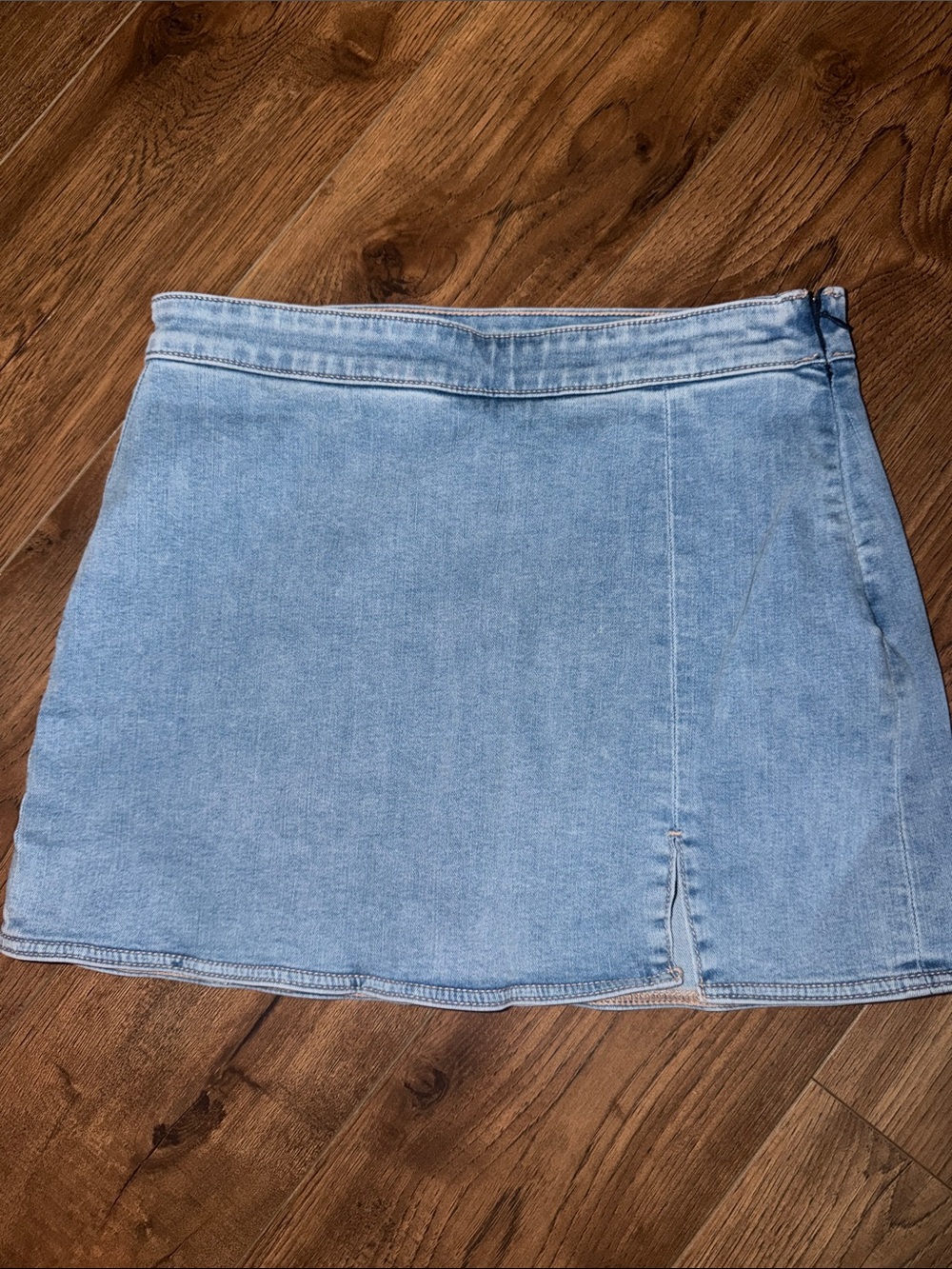 American Eagle Outfitters Light Blue Denim Mini Skirt